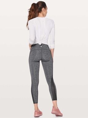 Sold /// Women’s Train Times Tights - Heathered Black - Size 4